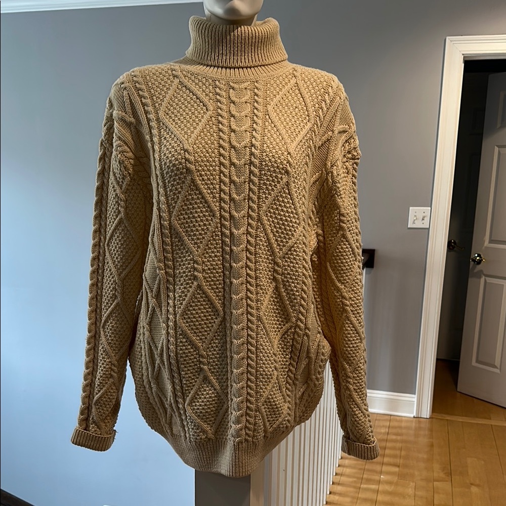 Blarney Aran Originals Beige Sweater